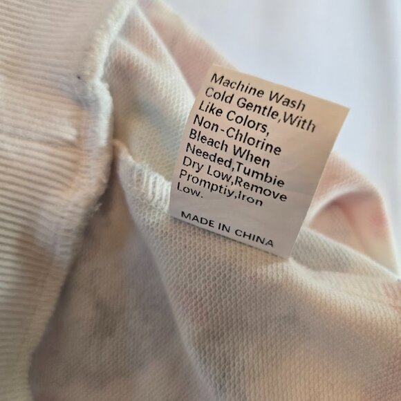 WELAKEN HOODIE SWEATSHIRT PULLOVER WITH BUTTERFLY PRINT KANGAROO POCKET SIZE 12Y - Picture 6 of 8